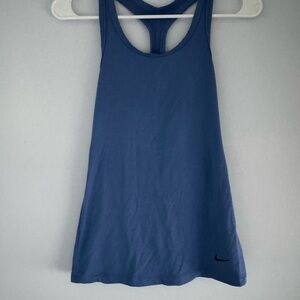 Nike Women's Racerback Blue Tank Top